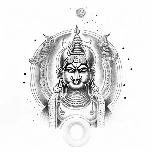 Ancient Indian Indra God With Modern Twist
