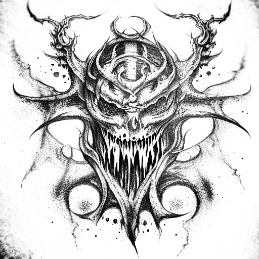 Demoniac Axe With A Venom Snake Twisted Around