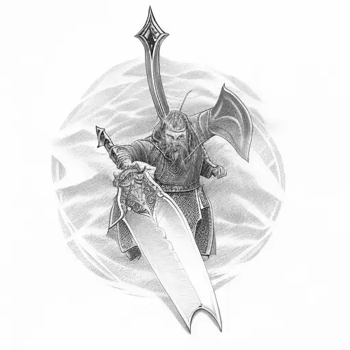 Lord Of De Rings Sword