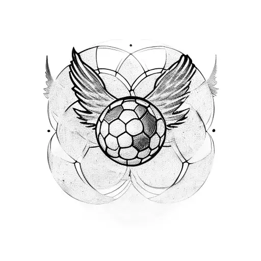 Soccer Ball With Wings