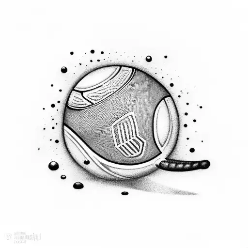 Goalkeeper Stopping A Ball Of Fire