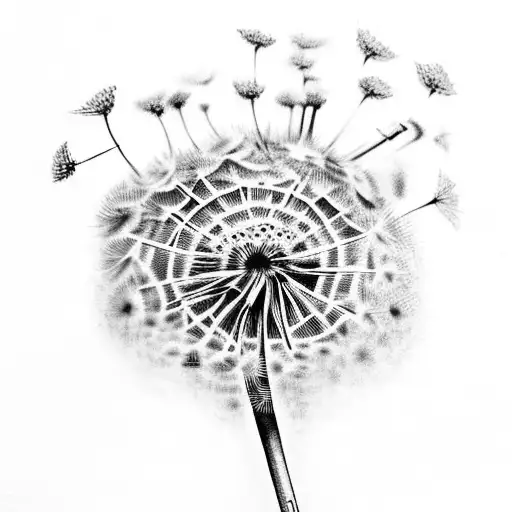 Dainty Dandelion With Stem