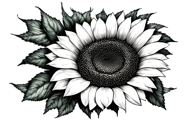 Sunflower Intertwined