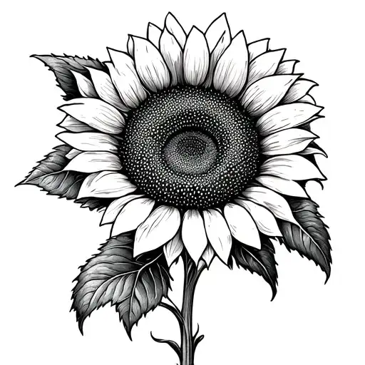 Sunflower Intertwined