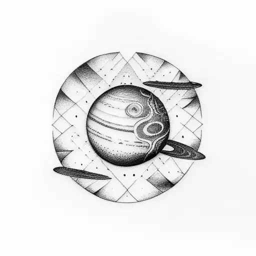 Little Saturn With Stararound