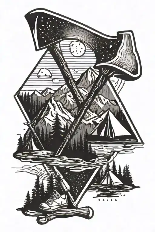 Camping Axe Mountains