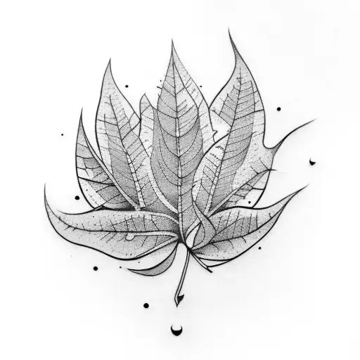 Rare Quote With Leaves