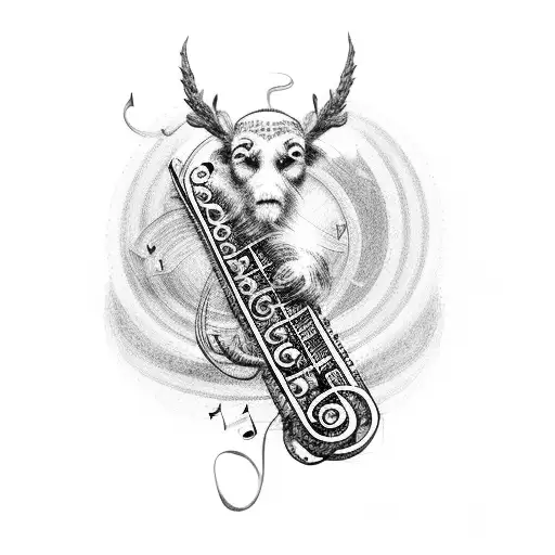 A Bible With Musical Notes As Bookmarks