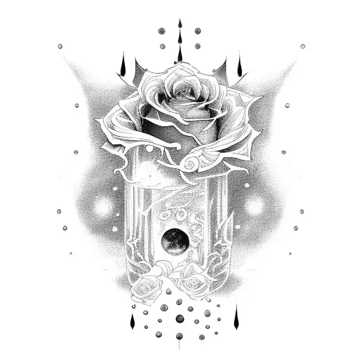 Rose Potion Anime Moon Water