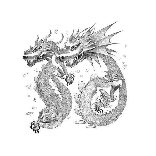 Gay Dragon Kissing Dog