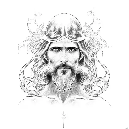 Jesus Resurrecting Lazarus