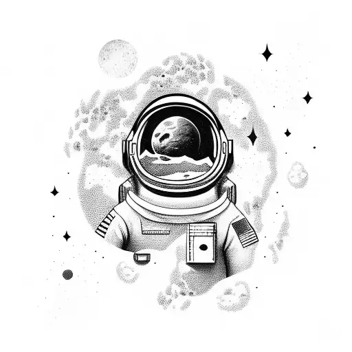 Astronaut Exploring A Surreal Landscape Inspired By Nordeste