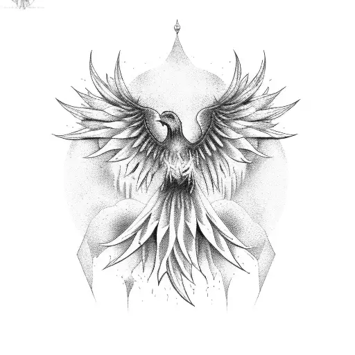 Lavender Phoenix City Back Drop