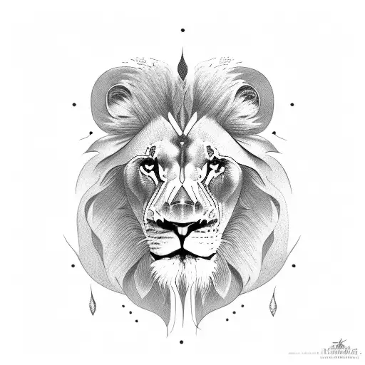 Lion Who Is Born From Great Roots