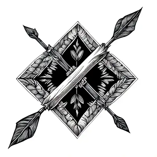 Traditional Philippine Style Arrow