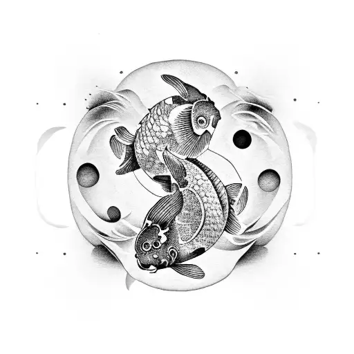 Koi Fish Yinyang