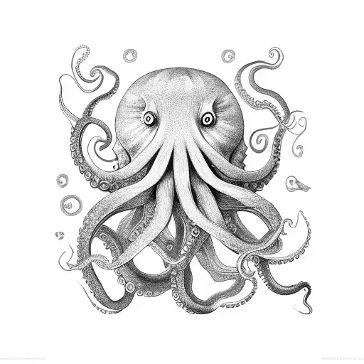 Octopus With Many Instruments