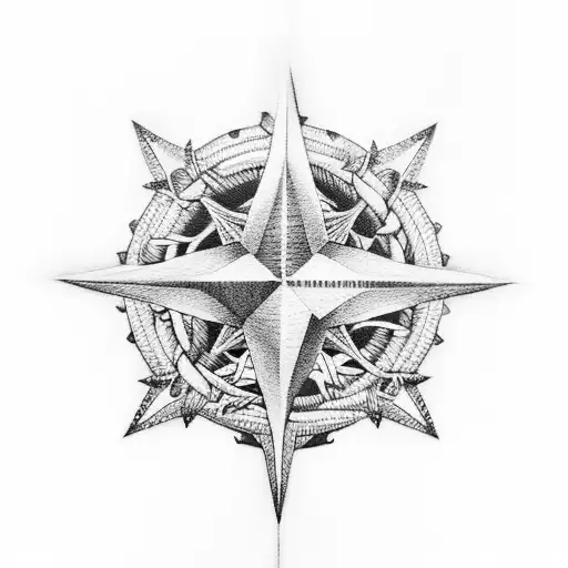 Nautical Star With Jessica In The North