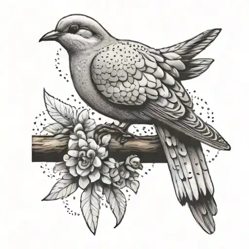 Mourning Dove Perched