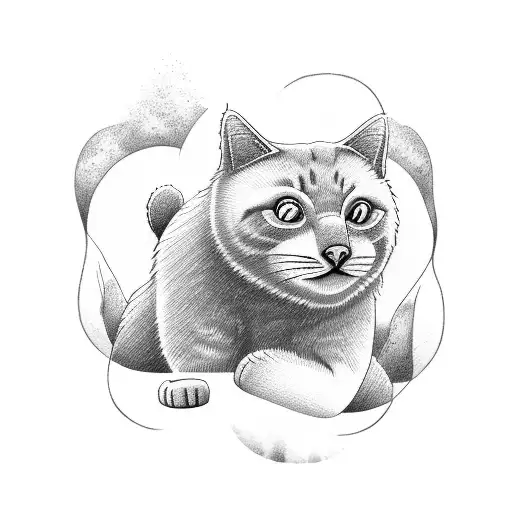 Sexy Cat Hugs A Bear