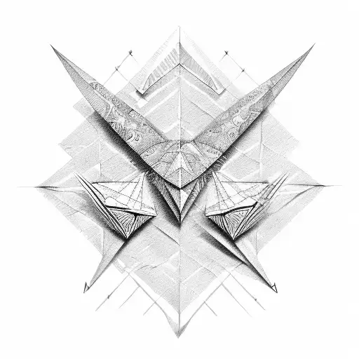 Dna With Paper Airplanes