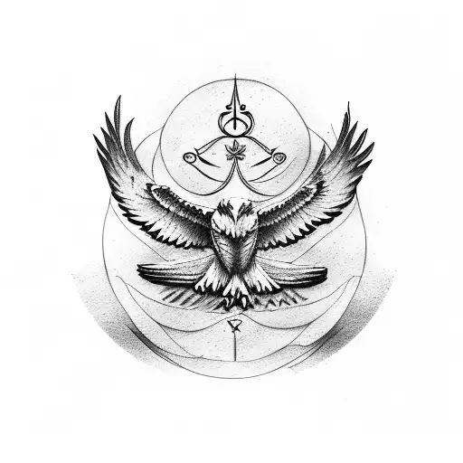 Eagle With Gemini Horoscope