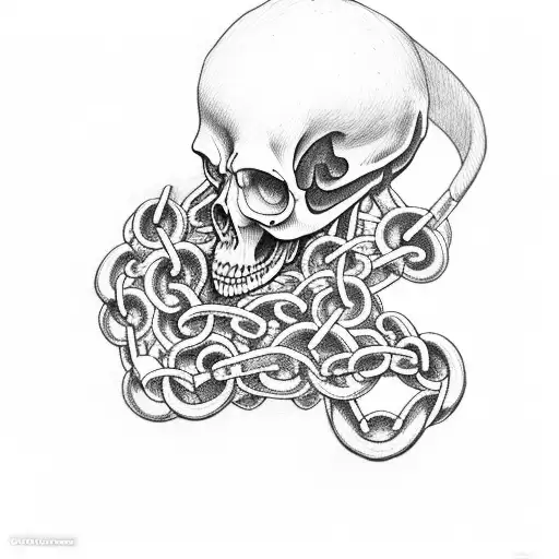 Grim Reaper Bound In Chains