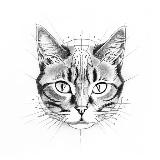 Cat With Rubik's Cube