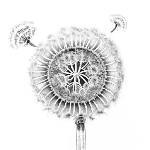 Dandelion With Isopods