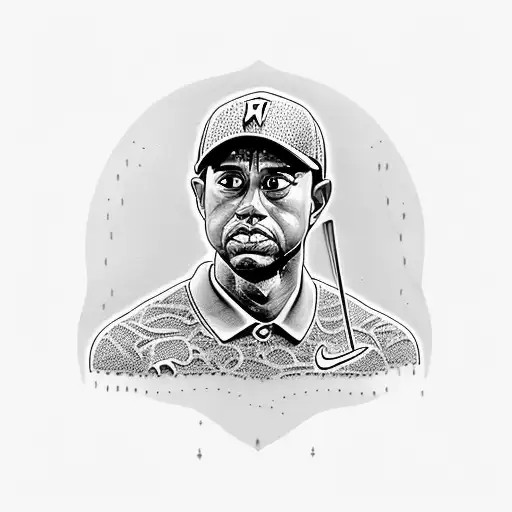 Tiger Woods Skeleton Masters