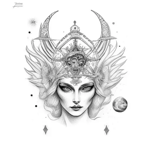 Luna Divina' Diana Artemis Goddess Of Love