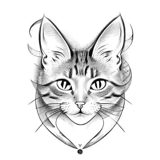 A Microphone With Cat Ears And Whiskers