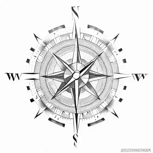 Compass And Clockwork Gears