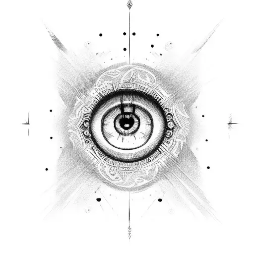 Evil Eye With Designs