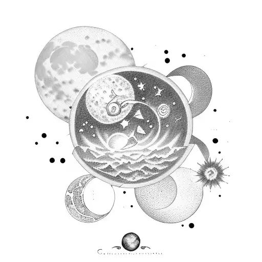 Constellation Cancer Soleil Et Lune