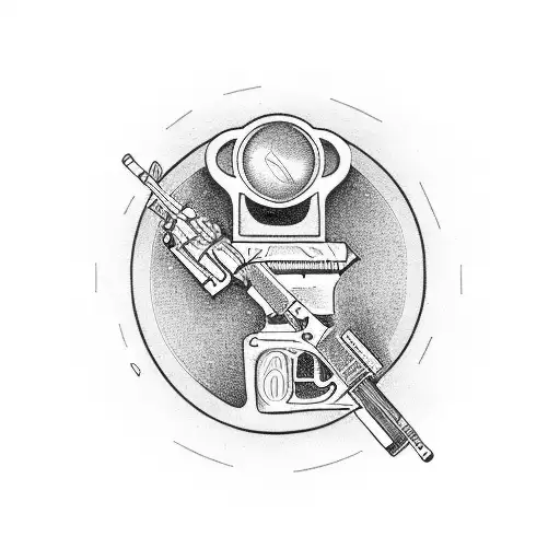 Gun Sunrise Michigan