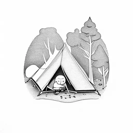 Camping Family