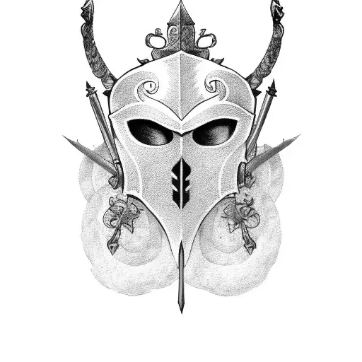Mask With Sword