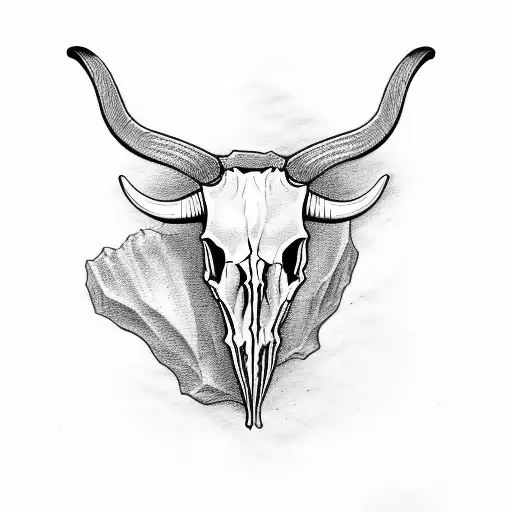 Longhorn Skull
