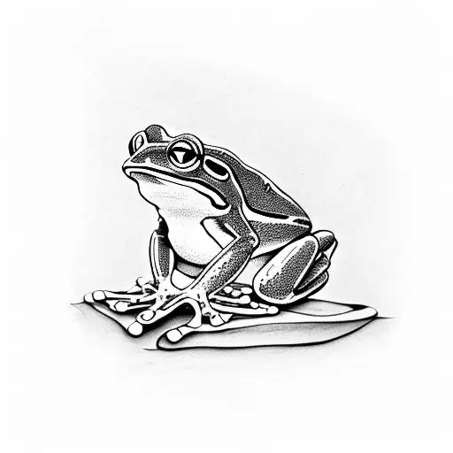 Frog With Sneakers