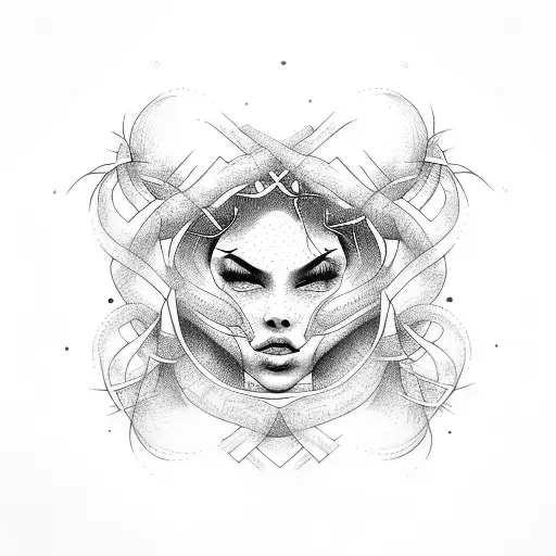 Moon Wrapped In Vines