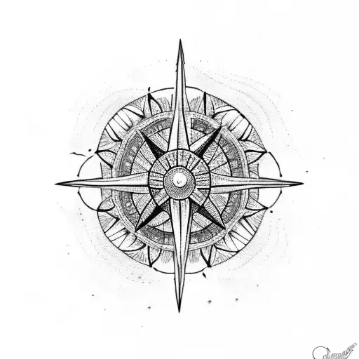 Jellyfish In A Compass