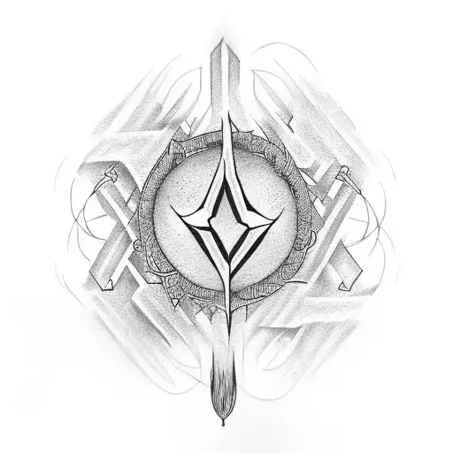 Paintbrush And Infinite Symbol