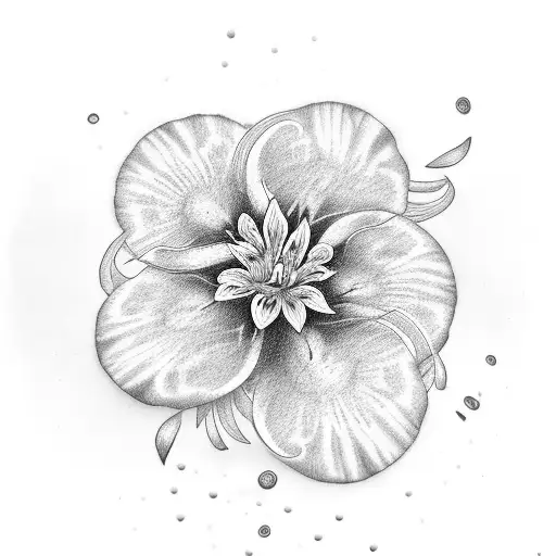 The Number 29 In Roman Numerals With A Lilly Flower