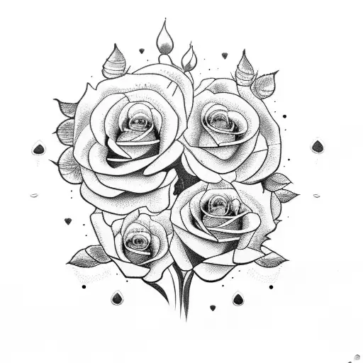 Family Tree With Roses