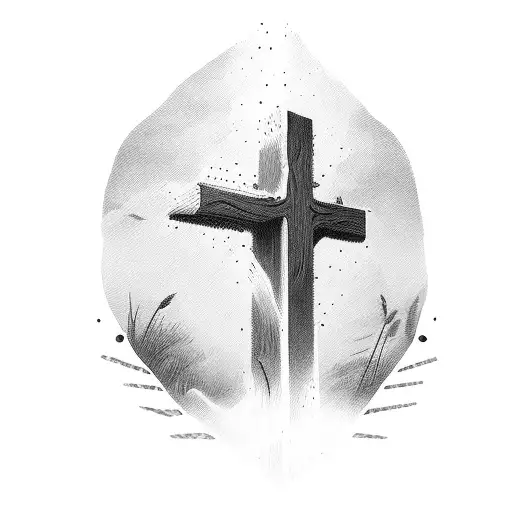 Christian Crosses And Roman Numbers