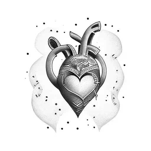 Heart With Word Bunny