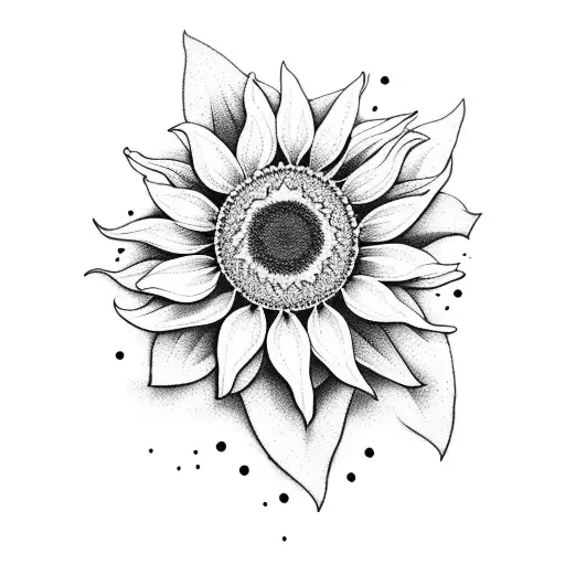 Sunflower And Jasmine Flowers