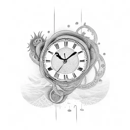 Clock With Date And Name Cameron