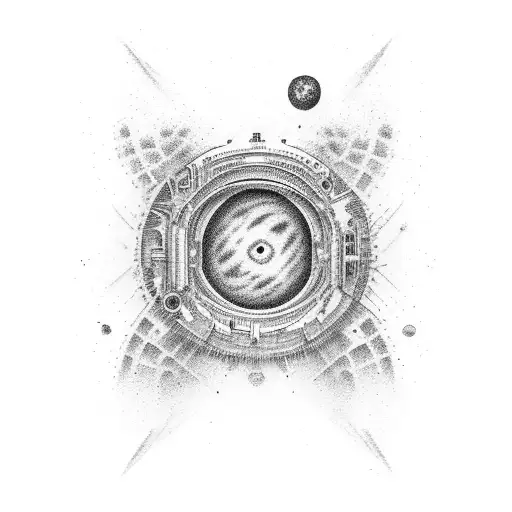 Something Getting Out Of A Black Hole